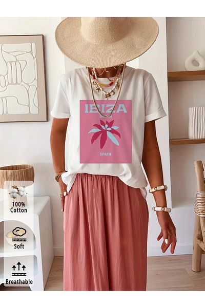 sole stories Premium Oversize Cut Short Sleeve Printed T-Shirt