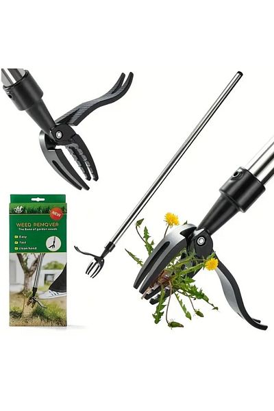 Blasko Ergonomic weed puller, without bending and without effort, 100 cm handle