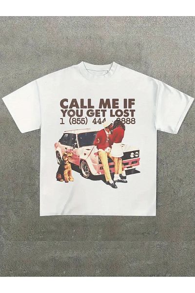 sole stories Premium Oversize Cut Short Sleeve Printed T-Shirt