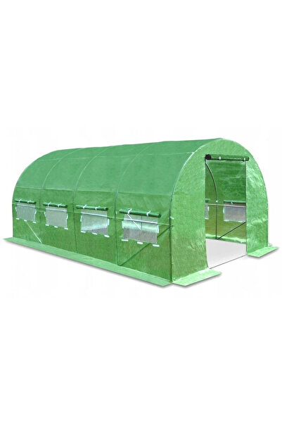 SERSIMO Sera De Gradina, Tip Tunel Cu Cadru Metalic, 250x400cm, 10mp (4 SEGME...