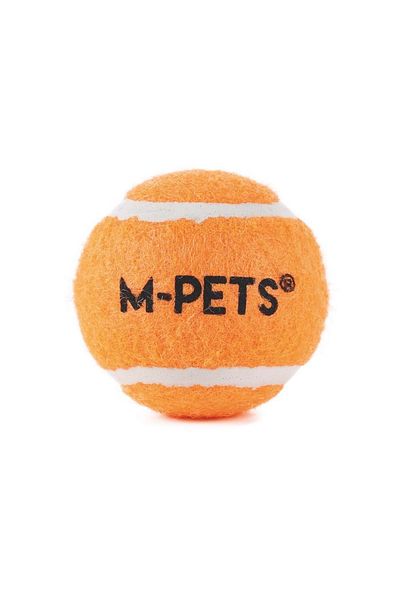 M-PETS Hop Tennis Ball Orange 6,4cm Set of 3
