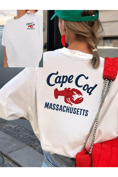 Jose Clothing تي شيرت مطبوع بأكمام قصيرة ومقاس كبير ممتاز