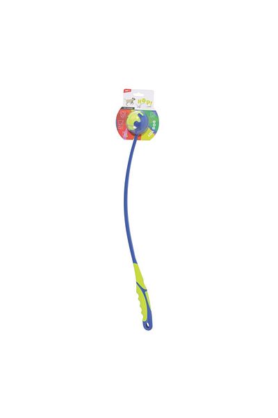 M-PETS Hop Ball Launcher Dog ​​Toy Yellow & Blue