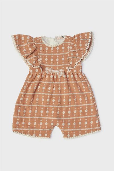 GB Baby Baby Girl Mustard Overall