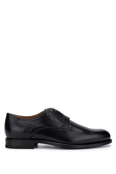 Valentino Men's Genuine Leather Black Classic Shoes