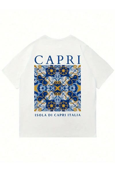 sole stories Premium Oversize Cut Short Sleeve Printed T-Shirt