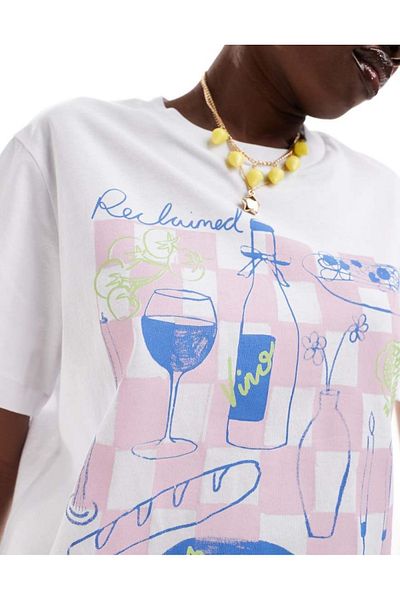 sole stories Premium Oversize Cut Short Sleeve Printed T-Shirt