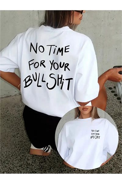 sole stories Premium Oversize Cut Short Sleeve Printed T-Shirt