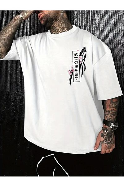 sole stories Premium Oversize Cut Short Sleeve Printed T-Shirt