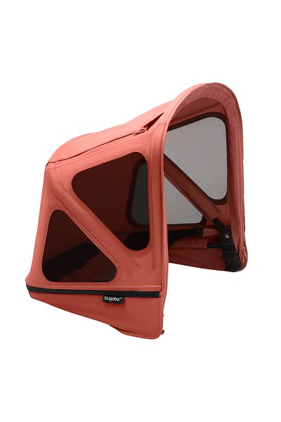 Bugaboo Capotina cu extensie plasa insecte Donkey Sunrise Red