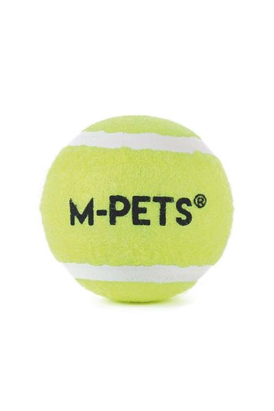 M-PETS Hop Tennis Ball Yellow 6,4cm Set of 3