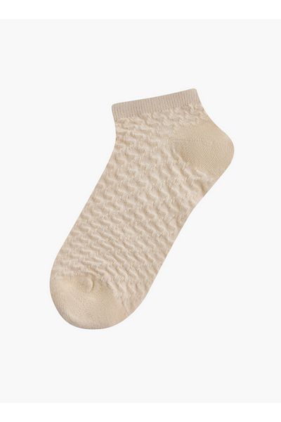 Flora Bella by Shoexpress Textured Ankle Length Socks - Set of 5