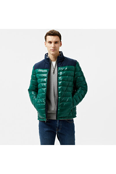 Nautica Erkek Yeşil/Lacivert Çift Taraflı Mont