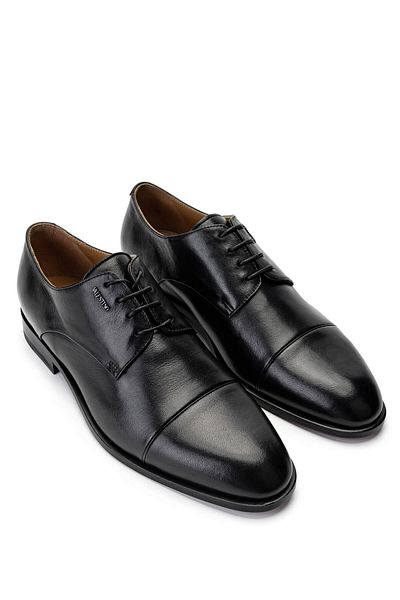 Valentino Men's Genuine Leather Black Classic Shoes