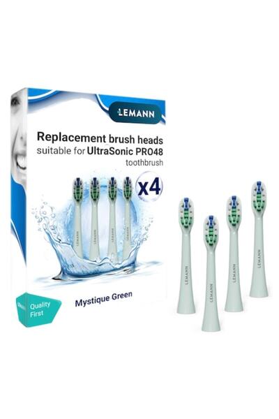Lemann Reserve Heads for UltaSonic PRO48 Toothbrush – Mystique Green