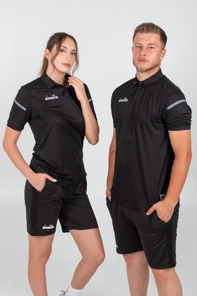Diadora Alto 25 Camping T-Shirt Μαύρο