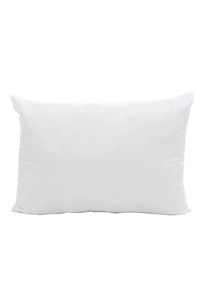 Five Store Perna antialergica cu umplutura din puf siliconizat si fata din bumbac 100%, 50x70 cm, Alb