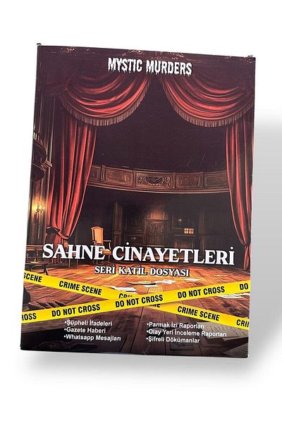 TAKIŞTIR Detective Murder Solving Game - Serial Killer File