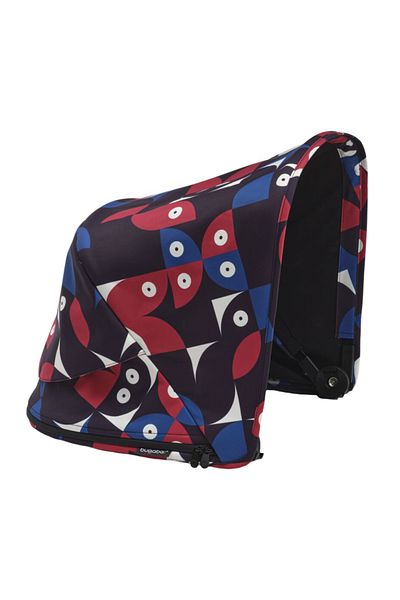 Bugaboo Capotina carucior Fox 3/Lynx Animal Explorer Red/Blue