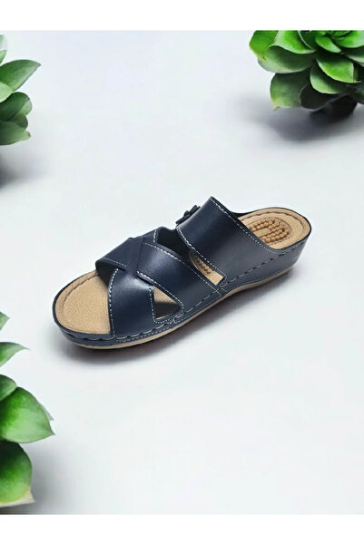 GEZER Women's Heel Spur Gel Home Out Slippers