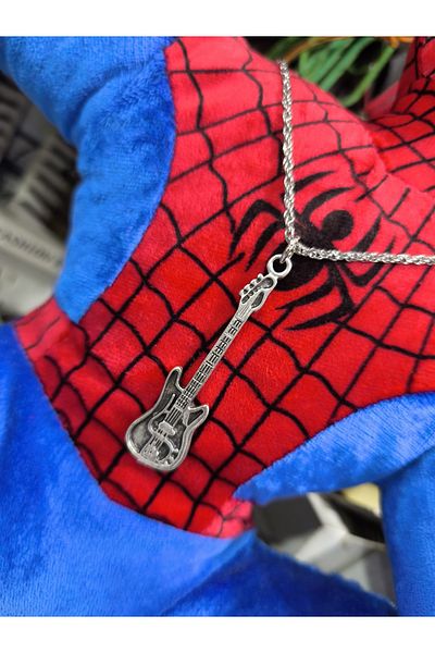 enyatakı Electric guitar model men's necklace