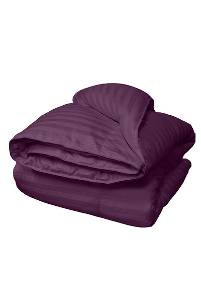 Five Store Pilota matlasata cu microfibra, invelis din damasc pentru iarna, 400 g/mp, mov, 140x210 cm