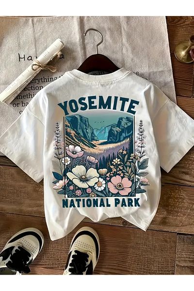 sole stories Premium Oversize Cut Short Sleeve Printed T-Shirt