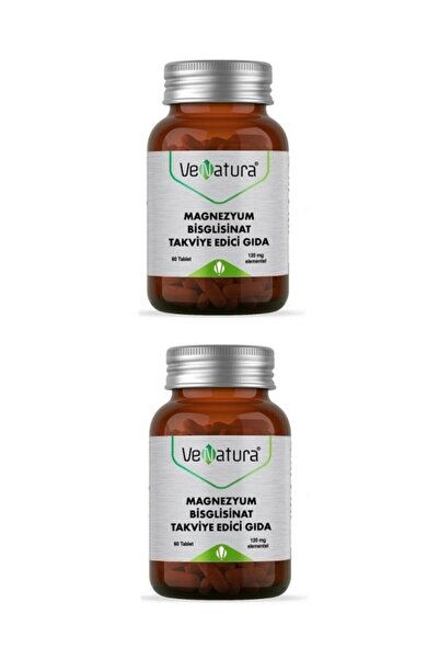 VeNatura Magnezyum Bisglisinat 60 Kapsül 2 Adet