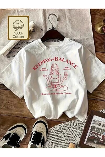 Violon Κρατώντας το μπλουζάκι μου Balance Design Unisex Oversize