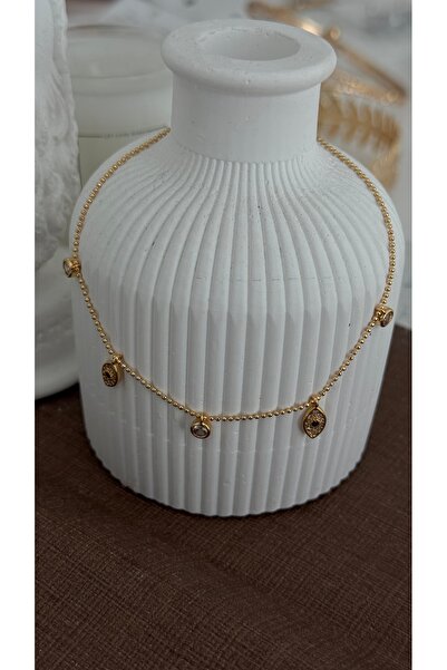 Vi store خلخال من الفولاذ بسلسلة نقطية