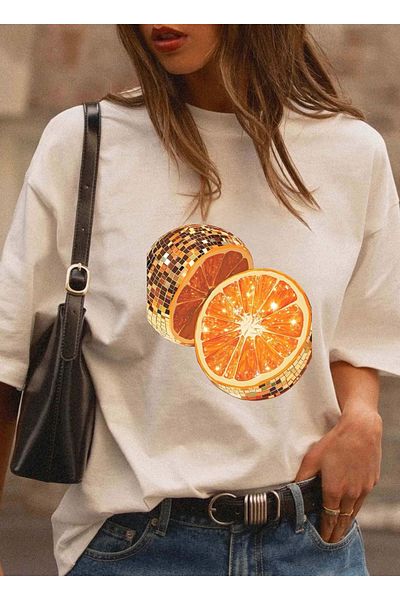 sole stories Premium Oversize Cut Short Sleeve Printed T-Shirt