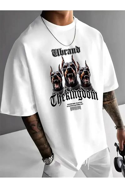 sole stories Premium Oversize Cut Short Sleeve Printed T-Shirt