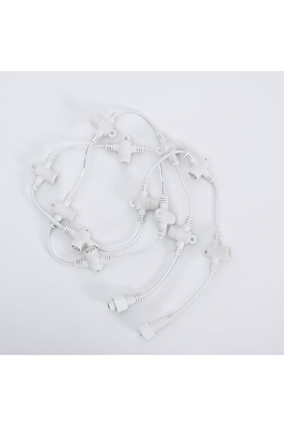 Braytron WHITE POWER CORD 1.5M WITH 12 INPUTS WITHOUT PLUG