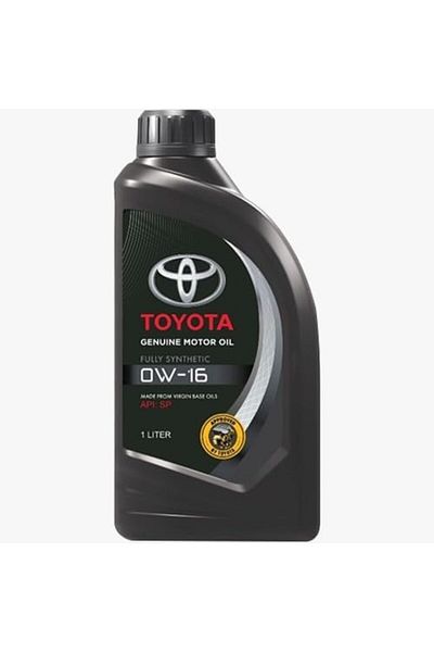 Toyota Original Engine Oil 0W-16 Fully Synthetic, 1 Liter Carton (12 Pieces)
