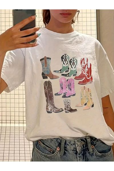 sole stories Premium Oversize Cut Short Sleeve Printed T-Shirt