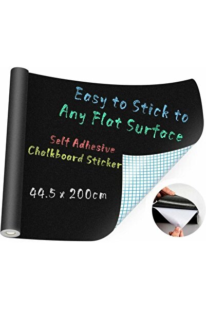 Cozevdnt Blackboard Sticker, Cozevdnt, 44.5x200cm, Water Resistant, Easy to Use