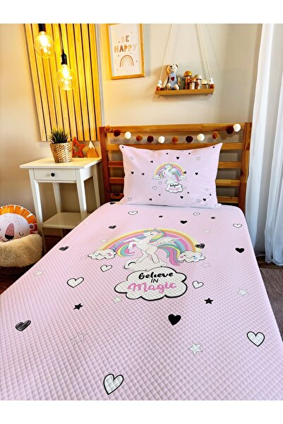 milroma طقم بيكيه مفرد مطبوع للأطفال والرضع مقاس 160x220 سم