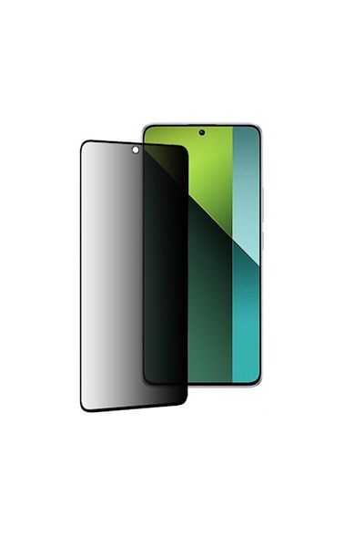 Dali Privacy Protective Film for Xiaomi Redmi Note 13 Pro 5G/Poco X6, Full Glue, 111D, Tempered Glass, Bl