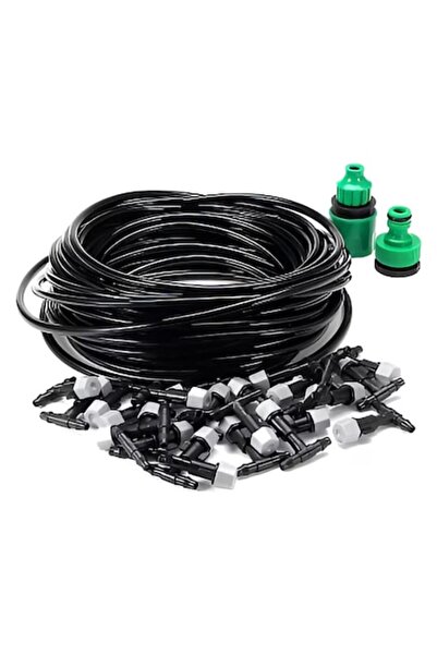 Dalys Kit de răcire pentru terasă cu sistem de pulverizare, 20 m