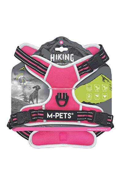 M-PETS Hiking Reflective Soft Backpack Pink (XL)