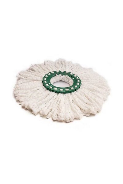 flores Replacement for Rotating Mop, Cotton, White, 160 mm Support
