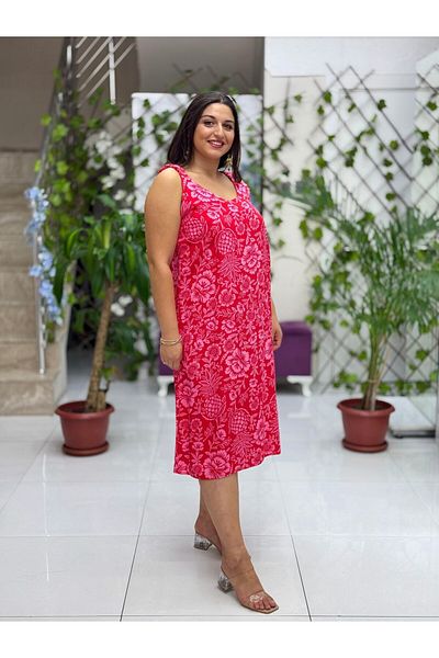 Punta Otantik Dk19021 Floor-Length Strap Shoulder Elastic Viscose Dress