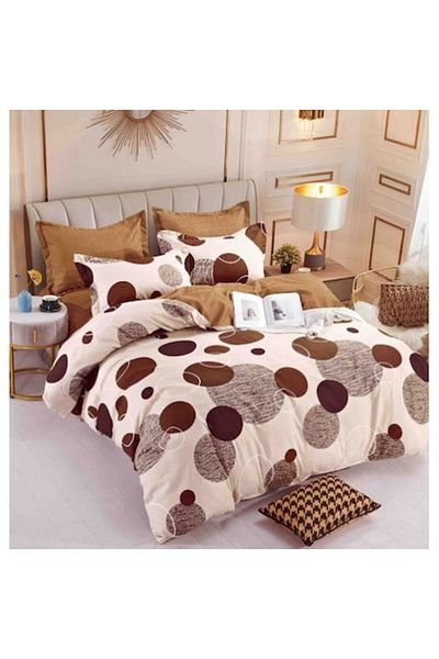 OEM Elegant Double Bed Linen Set with 6 Pieces, Finet Cotton