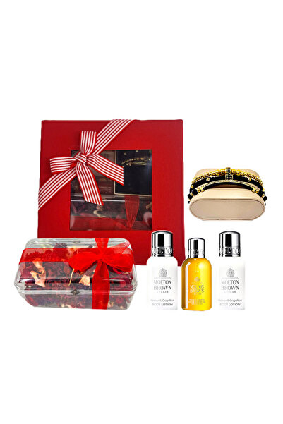 HIRIS SET Set Roses Symphony – 3 brățări + gel de duș Molton Brown și 2 loțiu...