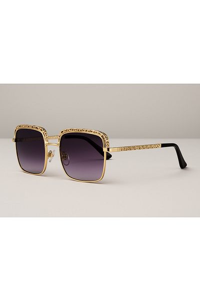 Toz Vintage Zalume Black Vintage & Retro Unisex Sunglasses