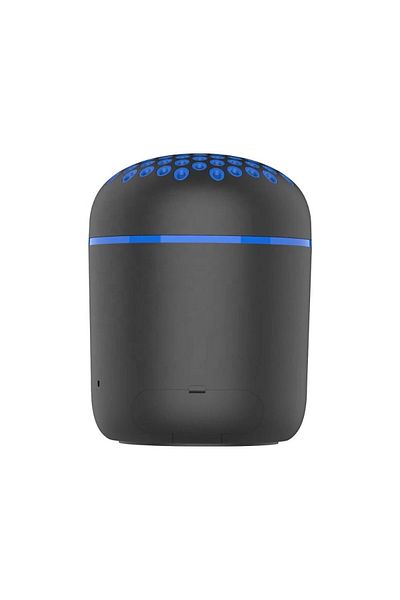 JSJZ Mini portable speaker with blue LED lights