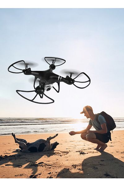 rexa طائرة بدون طيار رباعية المراوح D13 2.4G R/C مع ميزة الدوران 360 درجة