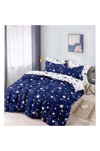 OEM Set de lenjerie de pat dublă elegantă - 6 piese, bumbac fin