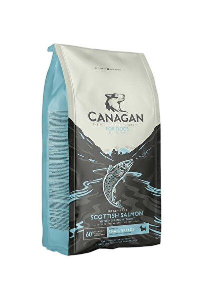 Canagan طعام جاف للكلاب من السلالات الصغيرة بنكهة سمك السلمون الاسكتلندي، 2 كجم