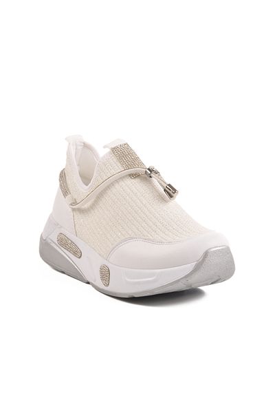AYK'S Pantofi casual de damă cu plasă albă 702498 Z